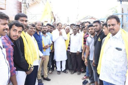 ತುಮಕೂರು ನಗರ ವಿಧಾನಸಭಾ ಕ್ಷೇತ್ರದ ಪಕ್ಷೇತರ ಅಭ್ಯರ್ಥಿ ಸೊಗಡು ಶಿವಣ್ಣ ಪರ ಮತಯಾಚನೆ