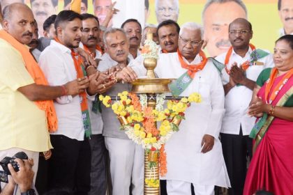 ವೀರಶೈವ-ಲಿಂಗಾಯಿತ ಬಿ.ಸುರೇಶಗೌಡರನ್ನು ಬೆಂಬಲಿಸುವಂತೆ ಸಂಸದ ಜಿ.ಎಸ್.ಬಸವರಾಜು ಮನವಿ