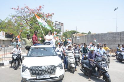 ಕಾಂಗ್ರೆಸ್ ಪಕ್ಷಕ್ಕೆ ಬಹುಮತ ತುಮಕೂರಿನಲ್ಲಿ ವಿಜಯೋತ್ಸವ, ಅತಿಕ್ ಅಹಮ್ಮದ್ H