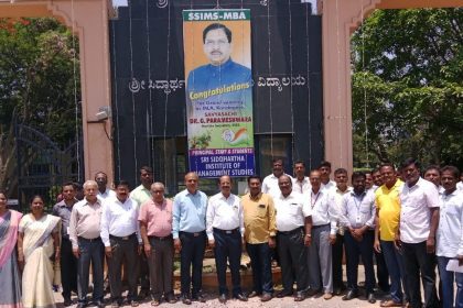 ಡಾ.ಜಿ.ಪರಮೇಶ್ವರ ಅವರ ಗೆಲುವನ್ನು ಸಂಭ್ರಮಿಸಿದ ಶ್ರೀ ಸಿದ್ಧಾರ್ಥ ಶಿಕ್ಷಣ ಸಂಸ್ಥೆಯ ಸಿಬ್ಬಂದಿಗಳು