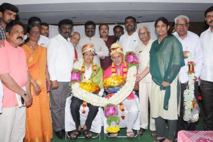 ತುಮಕೂರು ನಗರ ಮತ್ತು ಗ್ರಾಮಾಂತರ ಶಾಸಕರಿಗೆ ಆಯೋಜಿಸಿದ್ದ ಅಭಿನಂದನಾ ಸಮಾರಂಭ
