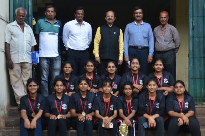 ಬಾಲಕಿಯರ ಥ್ರೋಬಾಲ್ ಪಂದ್ಯಾವಳಿ ಎಸ್‌ಎಸ್‌ಐಟಿ ಚಾಂಪಿಯನ್