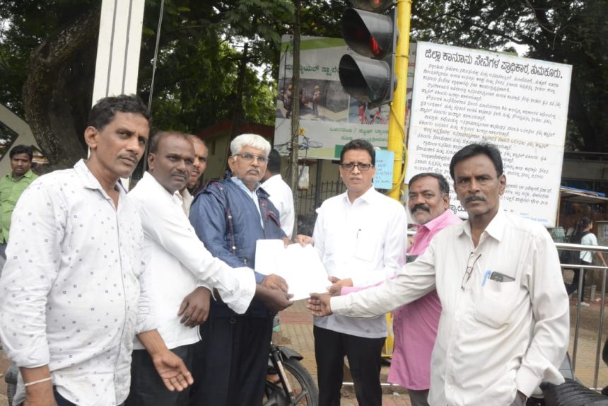 ಕಟ್ಟಡ ಕಾರ್ಮಿಕರ ಬೇಡಿಕೆಗಳ ಈಡೇರಿಕೆಗೆ ಶಾಸಕರಗಳ ಮೂಲಕ ಸರ್ಕಾರಕ್ಕೆ ಮನವಿ