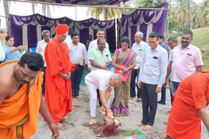 ಶ್ರೀಮಠದಲ್ಲಿ ನಿರ್ಮಾಣವಾಗಲಿರುವ ವಿದ್ಯಾರ್ಥಿನಿಲಯ