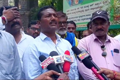 ಕಾರ್ಯನಿರ್ತ ಪೊಲೀಸ್ ಪೇದೆ ಮೇಲೆ ಹಲ್ಲೆ ಖಂಡಿಸಿ ಬಹುಜನ ಹೋರಾಟ ಸಮಿತಿಯಿಂದ ಪ್ರತಿಭಟನೆ