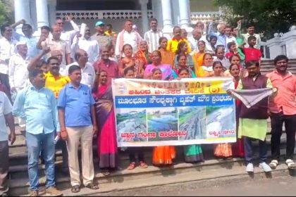 ಕಲಬುರಗಿ ನಗರದ ಜ್ಞಾನಗಂಗಾ ಕಾಲೋನಿ,ಲಕ್ಷ್ಮೀ ನಗರ ಕನಿಷ್ಠ ಮಟ್ಟದ ಮೂಲಭೂತ ಸೌಕರ್ಯಕ್ಕಾಗಿ ಪ್ರತಿಭಟನೆ