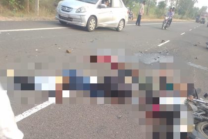 ಅಫಜಲಪುರ ತಾಲೂಕಿನ ಬಳೂರ್ಗಿ ಹೆದ್ದಾರಿಯ ಭೀಕರ ಅಪಘಾತ ಟು ವೀಲರ್ ಲಾರಿ ಮುಖಾಮುಖಿ ಡಿಕ್ಕಿ