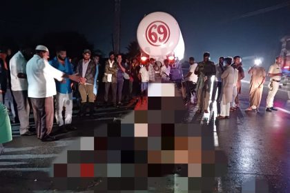 ಕಲಬುರಗಿ ಆಟೋಗೆ ಟ್ಯಾಂಕರ್ ಡಿಕ್ಕಿ ಆರು ಜನರ ಸಾವು